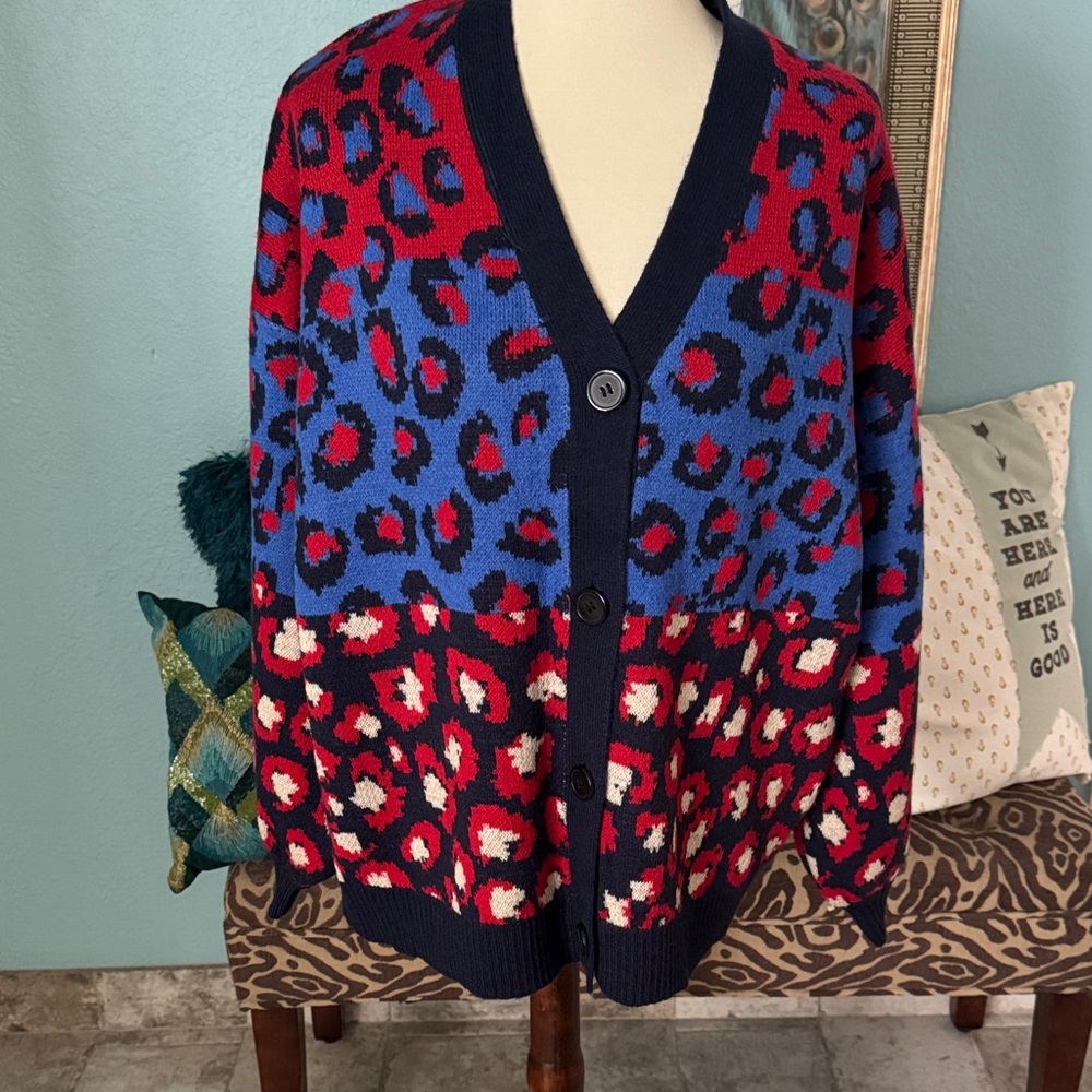 FARM Rio Leopard Cardigan